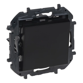 Legrand Niloé Step keresztkapcsoló, 10AX, fekete - 863507B