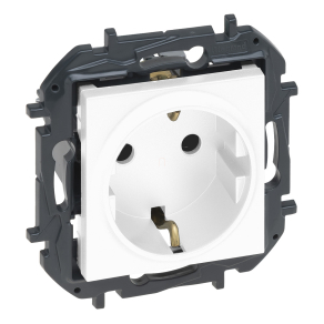   Legrand Niloé Step 2P+F csatlakozóaljzat (csavaros), fehér - 863121B