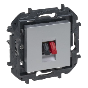 Legrand Niloé Step hangszóró aljzat, alumínium - 863385B