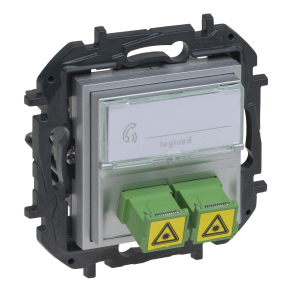   Legrand Niloé Step SC/APC optikai aljzat, alumínium - 863371B