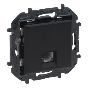   Legrand Niloé Step 1xRJ11 csatlakozóaljzat, fekete - 863555B