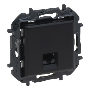 Legrand Niloé Step RJ45 Cat.6 FTP aljzat, fekete - 863561B