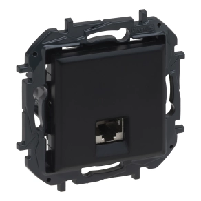 Legrand Niloé Step RJ45 Cat.6 STP aljzat, fekete - 863565B