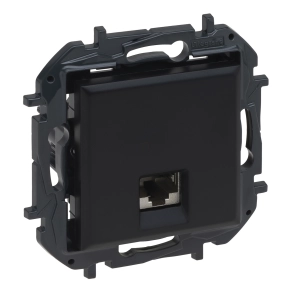 Legrand Niloé Step RJ45 Cat.6A STP aljzat, fekete - 863569B