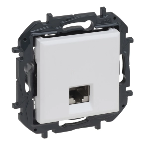 Legrand Niloé Step RJ45 Cat.6A UTP aljzat, fehér - 863167B
