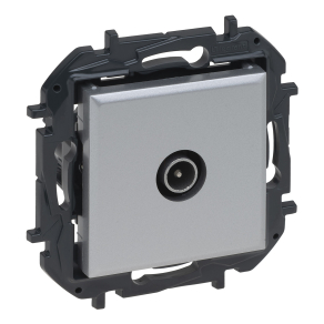   Legrand Niloé Step TV végzáró aljzat (10 dB), alumínium - 863373B