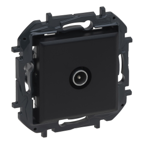   Legrand Niloé Step TV végzáró aljzat (10 dB), fekete - 863573B