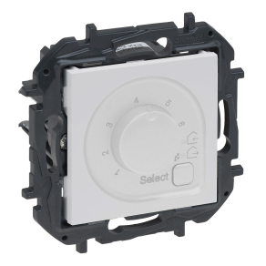   Legrand Niloé Step szobatermosztát padlófűtéshez, 16A, fehér - 863142B