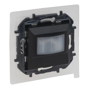   Legrand Niloé Step mozgásérzékelős kapcsoló 3-250 W, 120°, IP44, 2-vezetékes, fekete - 863550B