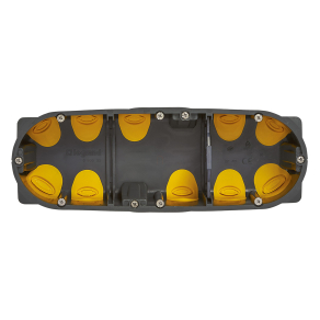   Legrand Batibox süllyesztődoboz 3-as doboz, gumis, 50 mm - 080033L