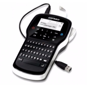   Dymo gép LM-280P hordozható QWERTY billentyűzet PC csatlakozásal. (Li-ion akkumulátorral)
