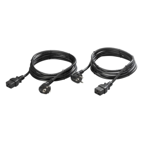   Eaton 2 db iec c13-schuko 16A bemeneti tápkábel ats-hez, 2 input cords 16A eu for ats-cblatsin16x2