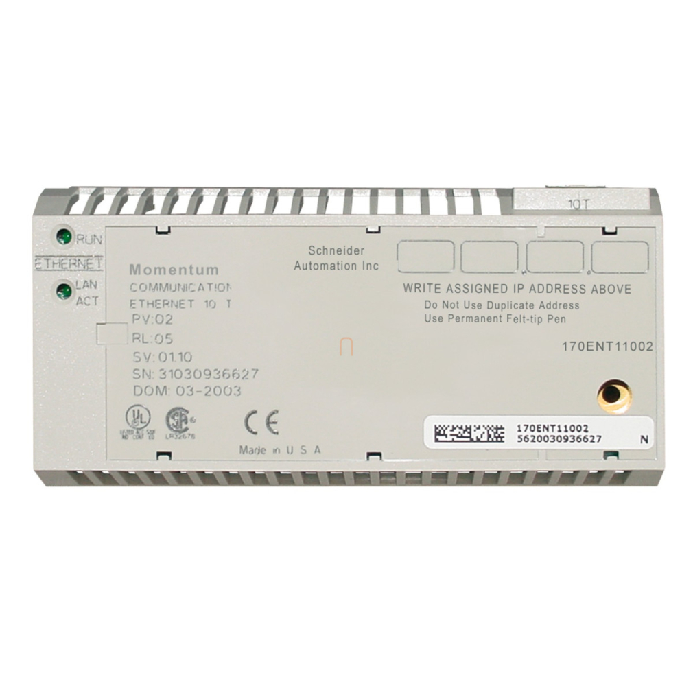 Kommunikációs adapter, Ethernet 10/100 170ENT11002 Schneider