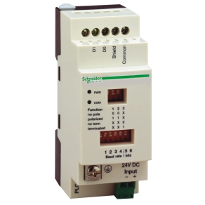   Schneider Electric Zelio Logic - TWDXCAISO - Modicon Modbus leválasztó, 2xRJ45, 24 VDC