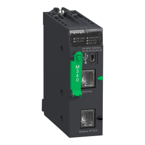   Schneider Electric Modicon M340 - BMXP342020 - processzor, L2, Modbus, Modbus TCP/IP / Ethernet IP