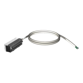 Schneider Electric Modicon X80 - BMXFTW1001 - szerelt FTB sorkapocs és szanad végű 20 eres kábel, 10m