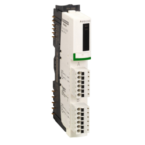   Schneider Electric Modicon STB - STBAVO0200K - elosztott I/O, Analóg V ki 2csatornás kit