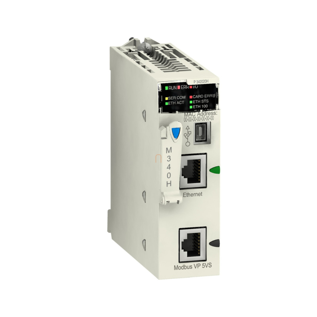 Modicon M340 processzor, L2, Modbus, Modbus TCP/IP / Ethernet IP, megerősített BMXP342020H Schneider
