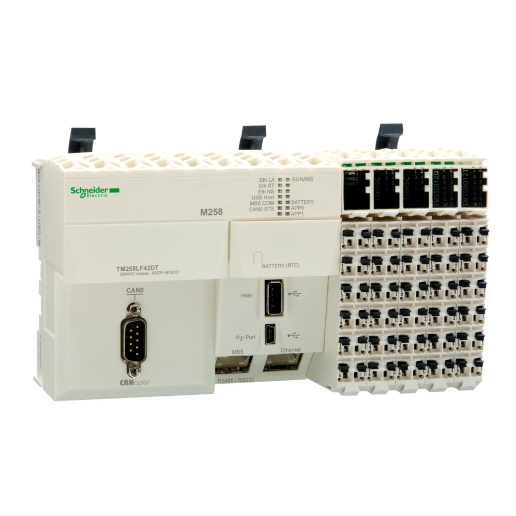 M258 PLC 42IO Ethernet/CANopen TM258LF42DT Schneider