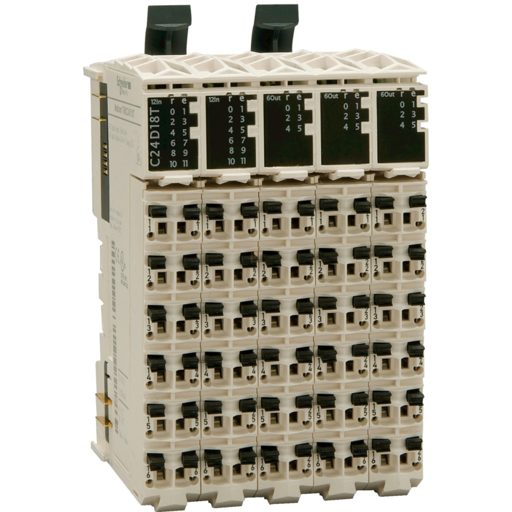 Kompakt IO modul 24VDC 12DI/8DOTr TM5C12D8T Schneider