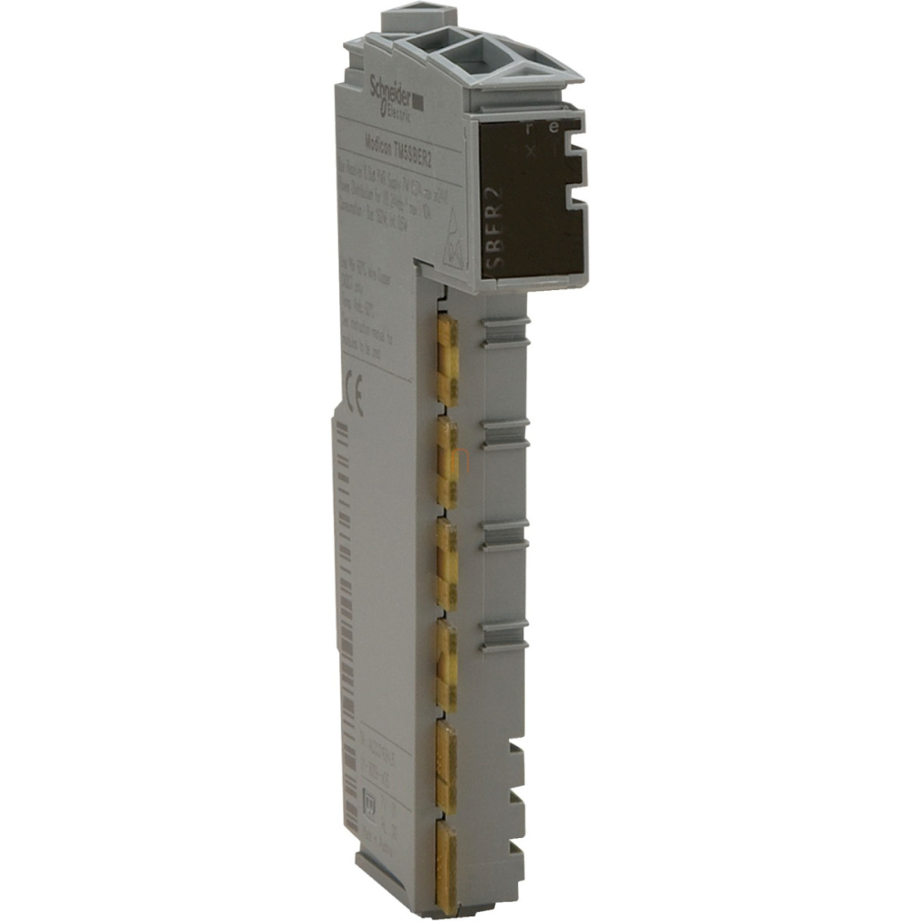 TM5SBER2 Modicon TM5 I/O bővítő, busz bővítő modul, vevő egység, 24 VDC, szürke Schneider