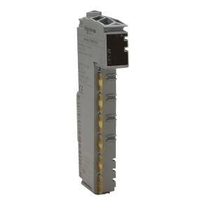 Schneider Electric Modicon TM5 - TM5SPS2F - I/O bővítő, tápelosztó modul, I/O+ tápegység, 10A, 24 VDC, szürke, 6,3 A biztosítóval