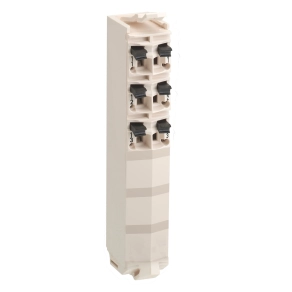 Schneider Electric Modicon TM5 - TM5ACTB06 - I/O bővítő, sorkapocs blokk, 6 érintkezős, 24 VDC, fehér