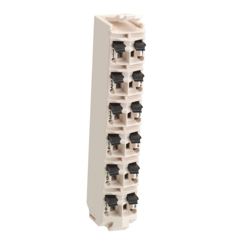 TM5ACTB12 Modicon TM5 I/O bővítő, sorkapocs blokk, 12 érintkezős, 24 VDC, szürke Schneider