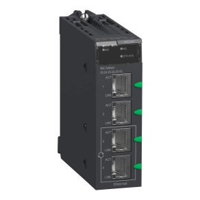 Schneider Electric Modicon M340 - BMXNOC0401 - kommunikációs modul, M340, Ethernet IP / Modbus TCP/IP