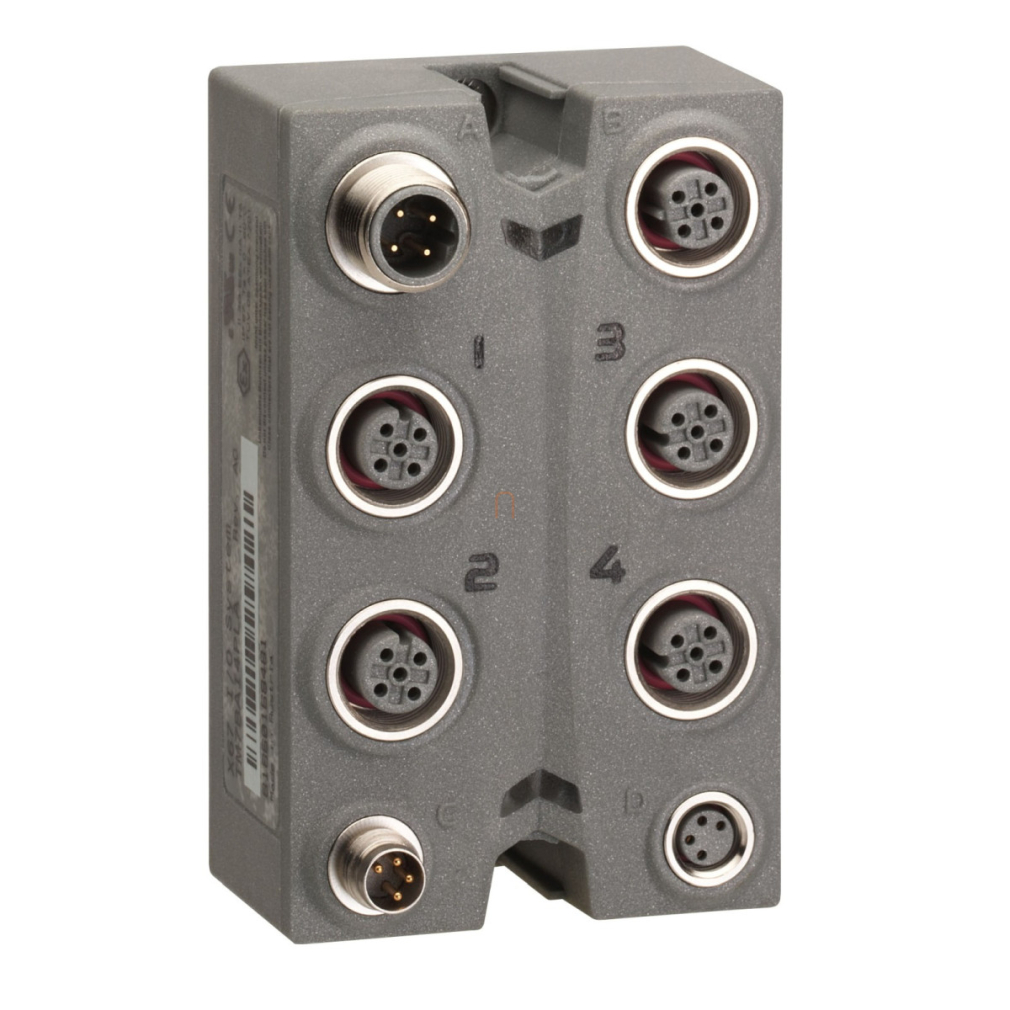 IP67 bővítő blokk 4 AO/12 bits,+/- 10V/M12 TM7BAO4VLA Schneider