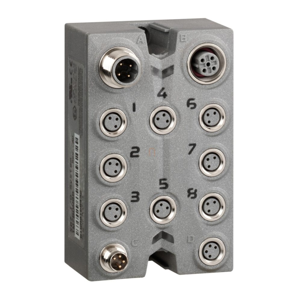 IP67 IO modul 8DI 24Vdc/M8 TM7BDI8B Schneider