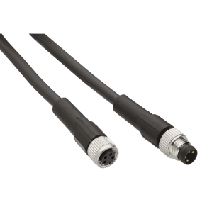 Schneider Electric Modicon TM7 - TCSXCN1FNX3E - kiegészítő, busz kábel, egyenes, M12-B,Anya - szabad vezeték, 3m
