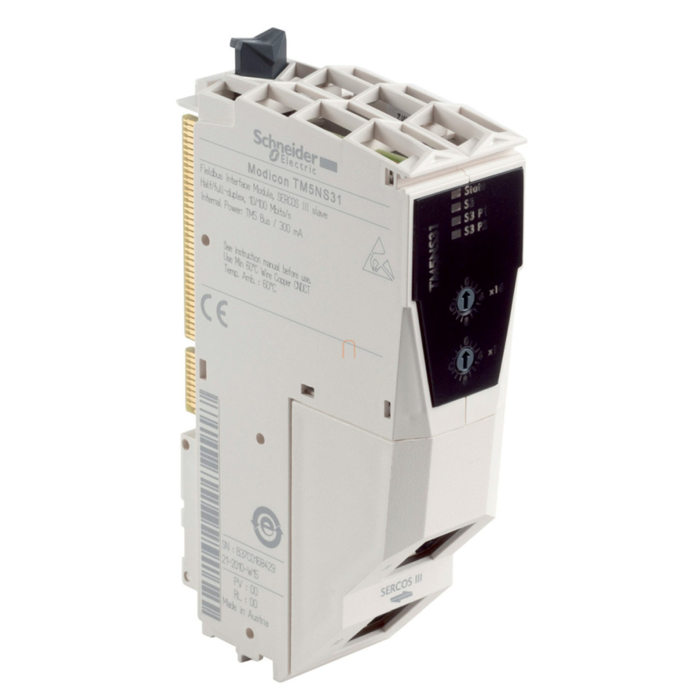 SERCOS III interfész modul TM5NS31 Schneider
