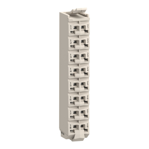   Schneider Electric Modicon TM5 - TM5ACTB16 - I/O bővítő, sorkapocs blokk, 16 érintkezős, 24 VDC, fehér