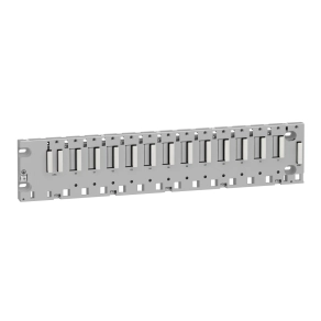 Schneider Electric Modicon X80 - BMXXBP1200H - hátlap, M340/M580 PLC-hez, 12 I/O kártyahely, megerősített
