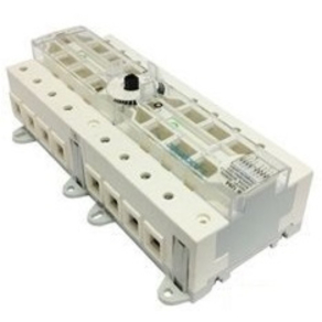   SIRCO átkapcsoló VM1 méret 3X63A F (mechanikus átkapcsoló I-0-II, hajtás nélkül, látszó érintkezőkkel) 44303006