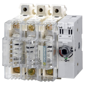   FUSERBLOC 3P  100A 22x58 biztosítós terhelésszakaszoló hajtás nélkül Socomec 38313010