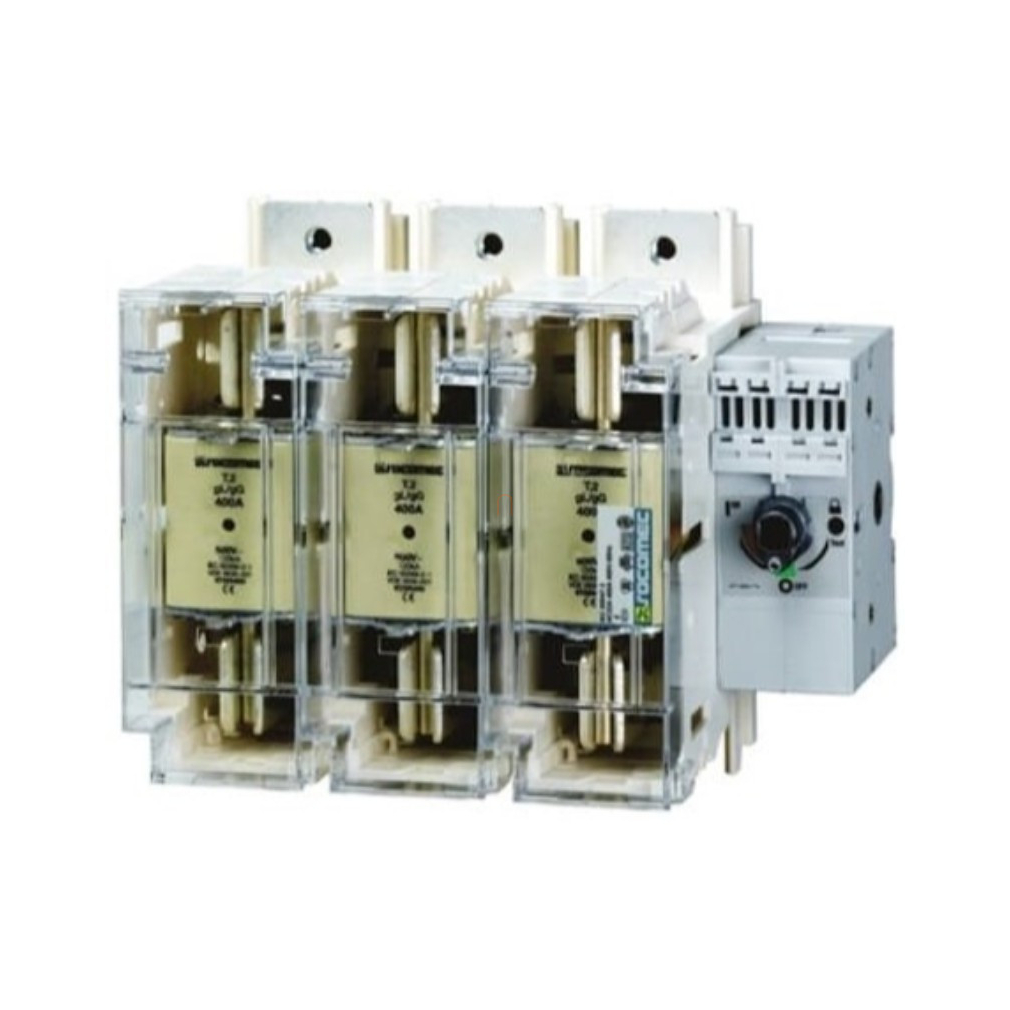 FUSERBLOC 3P  125A NH00 biztosítós terhelésszakaszoló hajtás nélkül Socomec 38313012