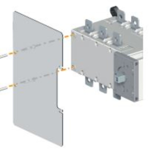 Érintésvédelmi lap felülre,alulra 3P 15093012