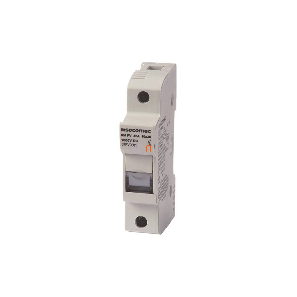DC betétes(10x38) szakaszoló aljzat, 1pólus, 1000V, 32A 57PV0001 Socomec