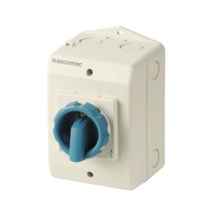 COMO Tokozott 4X40A kék/szürke kar 21154304 Socomec