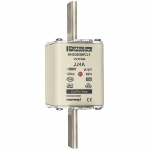 NH-3 125A gG 500V Mersen 373612 - NH3GG50V125