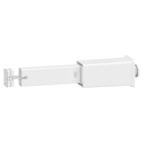 Schneider Electric Canalis KBA - KBA40ABD4W - Betápláló elem, 40 A, jobb ,fehér