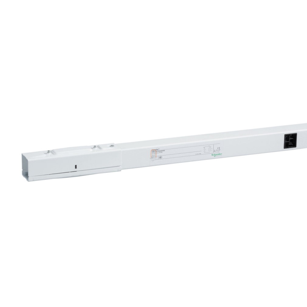 Standard egyenes elem, 40 A, 3 m ,fehér KBB40ED44305W Schneider