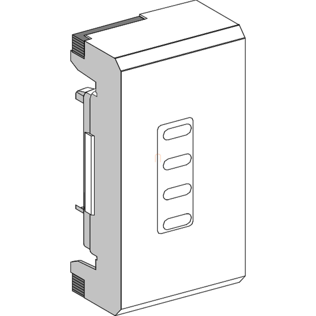 Leágazódoboz, 16 A, L+N+PE, UTE biztosítókhoz KNB16CF2 Schneider