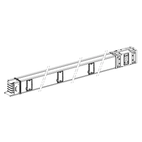 Schneider Electric Canalis KSA - KSA1000ED4306 - Egyenes elem, 1000 A, 3 m