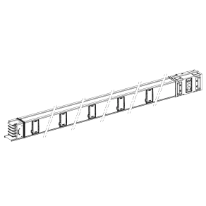 Schneider Electric Canalis KSA - KSA500ED45010 - Egyenes elem, 500 A, 5 m