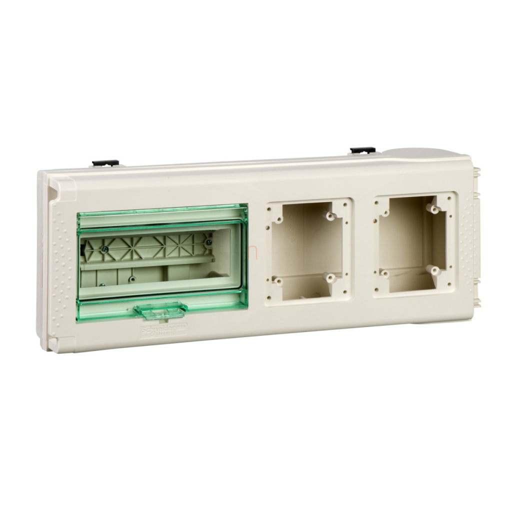 Leágazódoboz, 32 A, üres, két konektorral KNB32CP Schneider