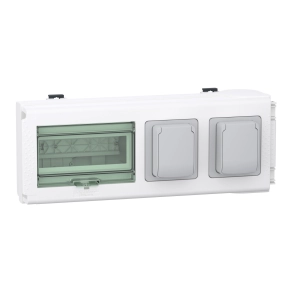 Schneider Electric Canalis KN - KNB32CP11D - Leágazódoboz, 32 A, 2 DIN aljzattal
