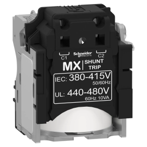 Schneider Electric ComPacT NSX (2021) - LV429388 - MX 380–415 V 50/60 Hz 440–480 V 60 Hz munkaáramú kioldó NSX100–630